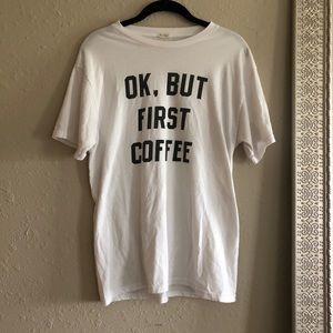 Coffee graphic tee